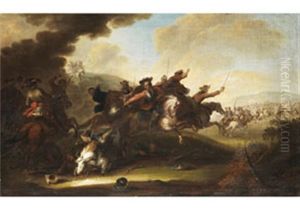Reiterschlacht by Jacques Courtois