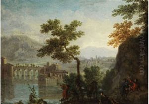 Landschaft Mit Flusslauf