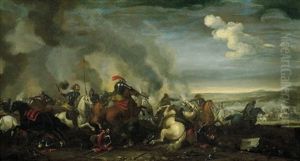 Battaglia Di Cavalleria by Jacques Courtois