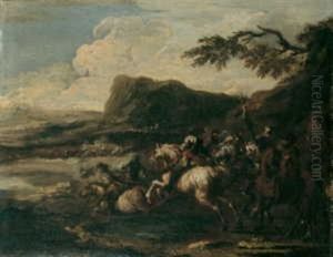 Reitergefecht by Jacques Courtois