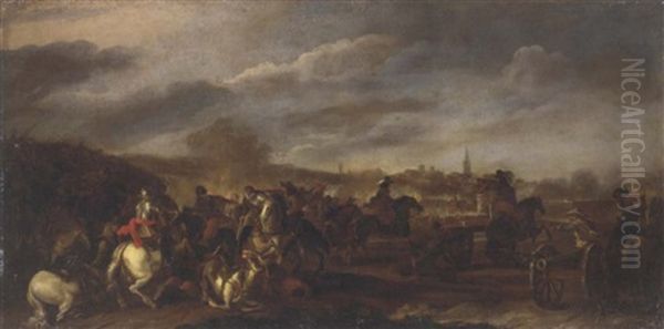 A Calvary Battle - view 1