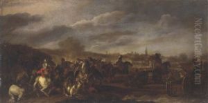A Calvary Battle by Jacques Courtois