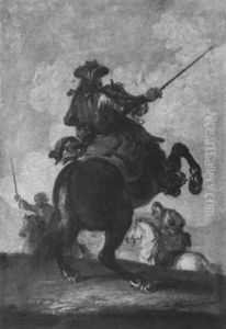 Reitergefecht by Jacques Courtois