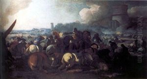 Choc De Cavalerie by Jacques Courtois