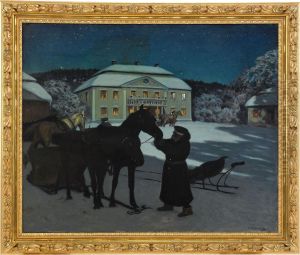 Herrgardsvinter by Gustav Ankarcrona