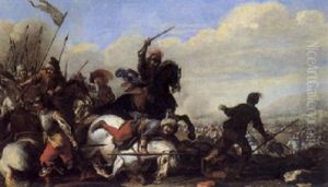 Reitergefecht by Jacques Courtois