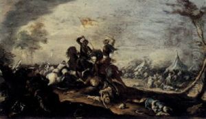 Cavalry Engagement by Jacques Courtois