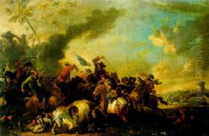 Cavalry Battle by Jacques Courtois
