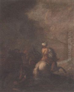 Cavalry Engagement by Jacques Courtois