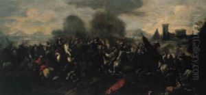 Choc De Cavalerie by Jacques Courtois