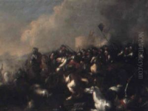 Ryttarbatalj by Jacques Courtois