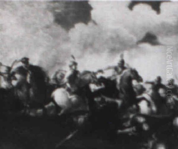 Battle Scene Between Christians And Turks - view 1