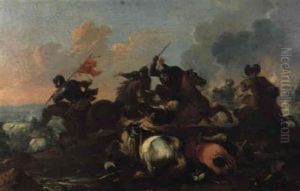 Scena Di Battaglia by Jacques Courtois