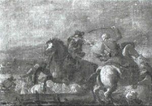 Battle Scenes Between Turks And Christians