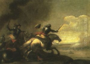 Cavalry Charge by Jacques Courtois