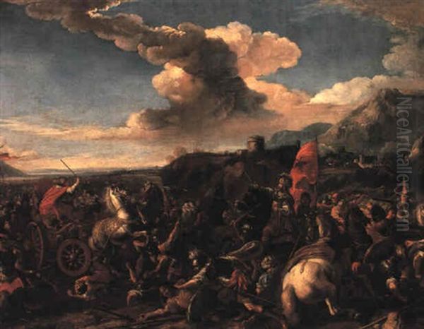 Darius And Alexander At The Battle Of Granicus - view 1