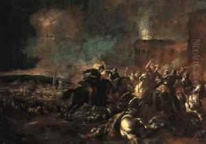 Cavalry Battle by Jacques Courtois