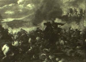 Choc De Cavalerie by Jacques Courtois