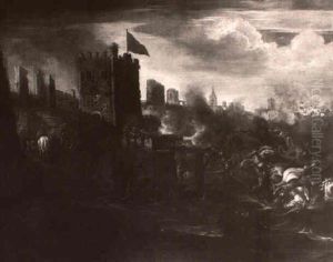 Siege Of A Walled City by Jacques Courtois
