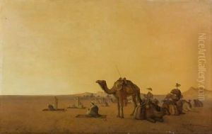 La Halte De La Caravane. by Henrik Ankarcrona