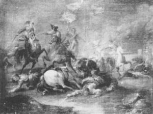 A Military Encounter by Jacques Courtois