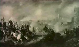 Military Skirmish by Jacques Courtois