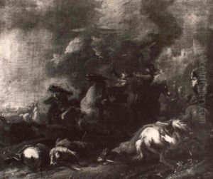 L'engagement De Cavalerie by Jacques Courtois