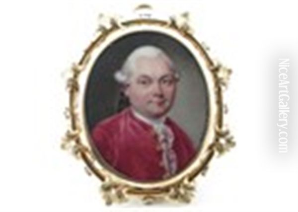 Portrait Miniature Of A Gentleman - view 1