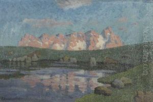 Colbriconsee Bei San Martino by Eugen Ankelen