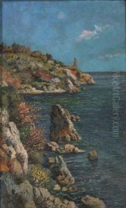 Montenegrinische Kustenlandschaft by Eugen Ankelen