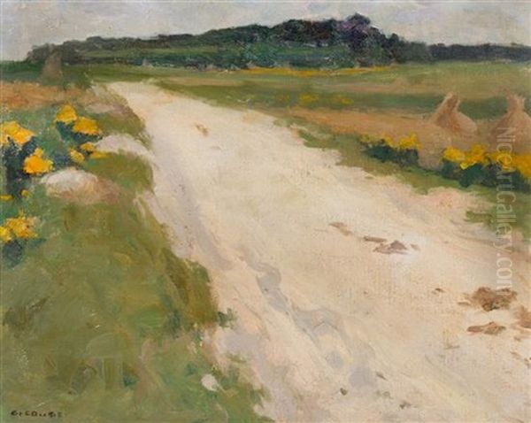 Landscape With Haystacks - view 1