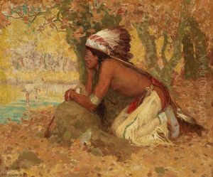 Golden Autumn by Eanger Irving Couse
