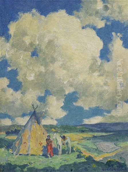 Indian Camp, Sunlight - view 1