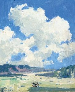 Clouds Building Over The Arroyo by Eanger Irving Couse