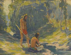Sunlight by Eanger Irving Couse