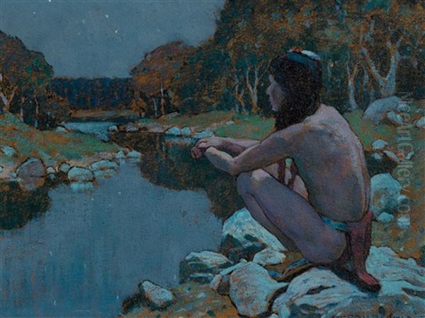 Indian By Stream - view 1