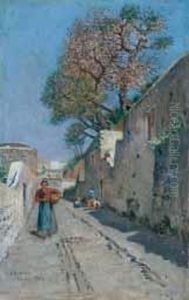 Strada Di Paese by Eugen Ankelen