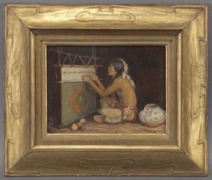 The Weaver by Eanger Irving Couse