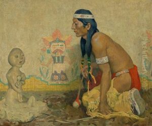 Prayer To The Rain God by Eanger Irving Couse