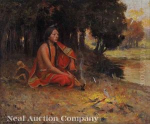 The Evening Camp by Eanger Irving Couse