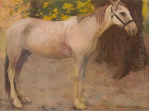 Study Of A Western Horse by Eanger Irving Couse