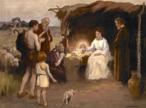 Adoration Of The Shepherd by Eanger Irving Couse