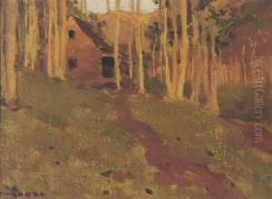 A Miner's Cabin by Eanger Irving Couse