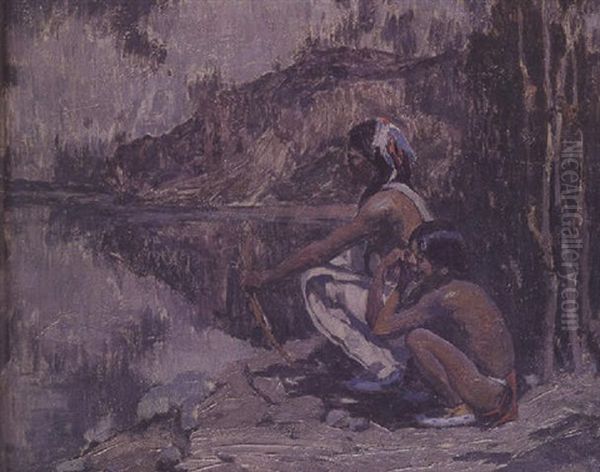Indians In The Moonlight - view 1