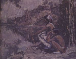 Indians In The Moonlight
