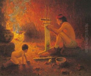 Moki Weaver by Eanger Irving Couse