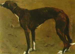 Whippet by Eanger Irving Couse