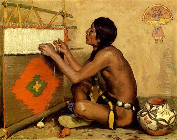 The Pueblo Weaver - view 1