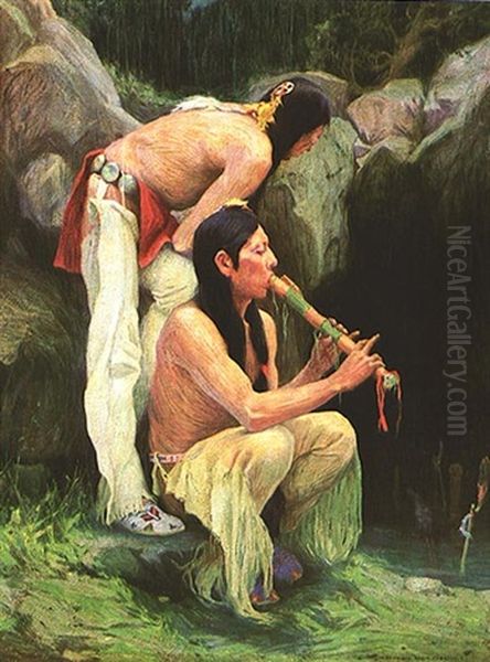 The Magic Flute (flute Player At The Spring) - view 1