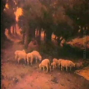 The Shepherds Flock by Eanger Irving Couse